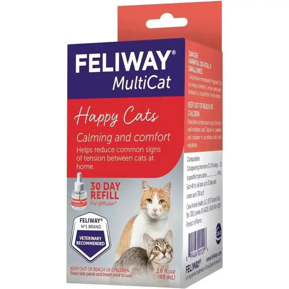 Feliway MultiCat Calming Pheromone 30 Day Refill - Talis Us
