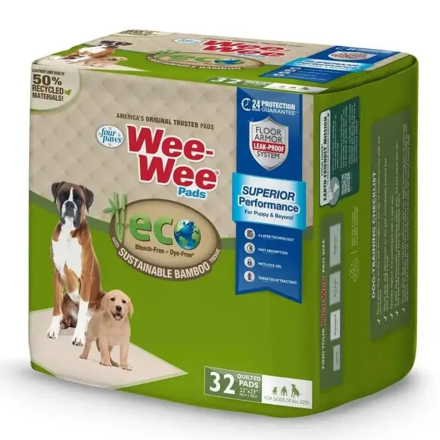 Four Paws Wee - Wee Superior Performance Eco Bamboo Dog Pee Pads - Talis Us