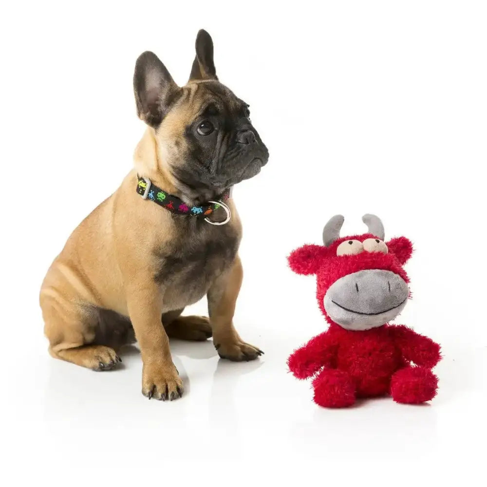 FuzzYard Dog Toy Neighborhood Nasties Jordan the Bull - Talis Us