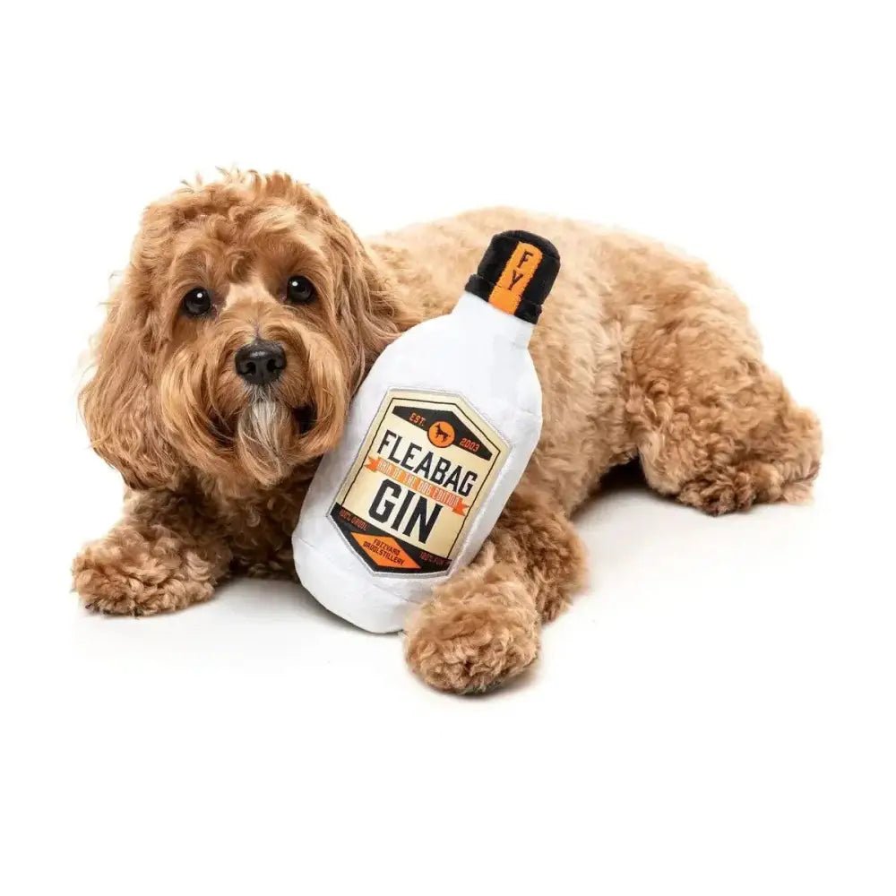 FuzzYard Fleabag Gin Plush Dog Toy - Talis Us