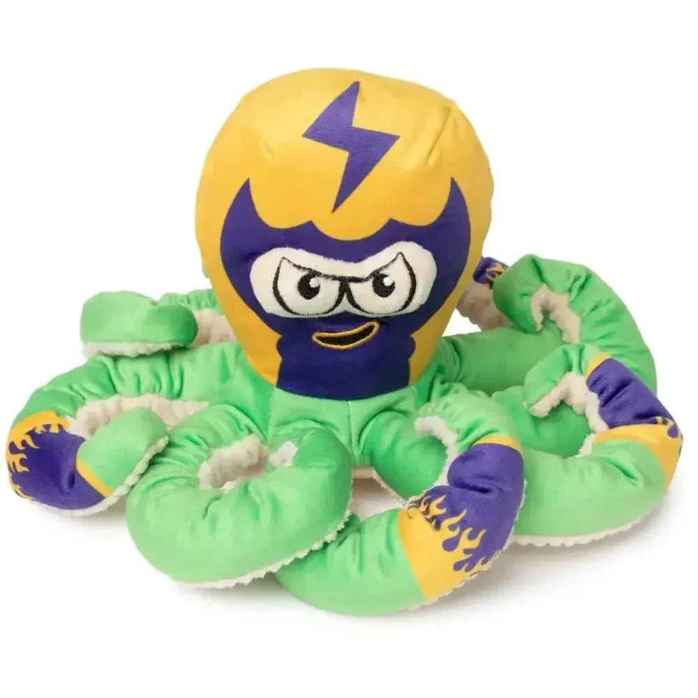 FuzzYard Octo - Posse Plush Dog Toys with Squeaker - Talis Us