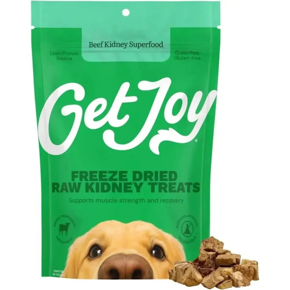 Get Joy Superfood Beef Organ Kidney Freeze - Dried Dog Treats - Talis Us