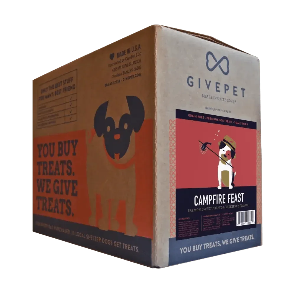 GivePet Campfire Feast Dog Treats - Grain - Free & Tasty - Talis Us