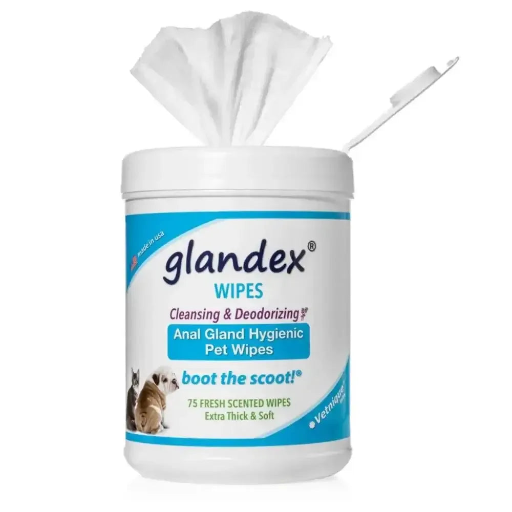 Glandex Anal Gland & Hygienic Pet Wipes Glandex