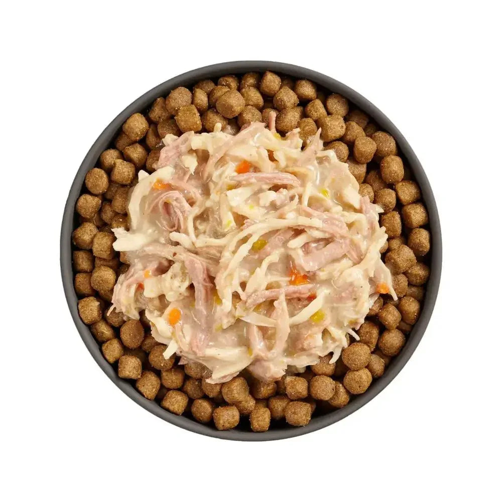 Go! Solutions Booster Weight Management Shredded Chicken & Duck in Broth Wet Cat Food 24ea/2.5 oz - Talis Us