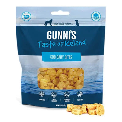 Gunni's Omega Rich Cod Baby Bites Dog Treats - Talis Us