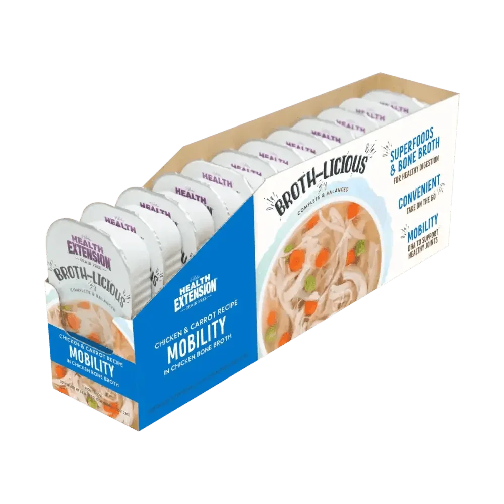 Health Extension Mobility Support Wet Dog Food - Chicken Recipe 12ea/3.5 oz - Talis Us
