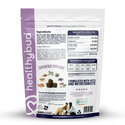 Healthybud Beef Joint Booster Soft Dog Treats for Senior Dogs - Talis Us