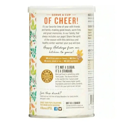 The Honest Kitchen Pumpkin Latte for Dogs - Treat & Nourish - Talis Us