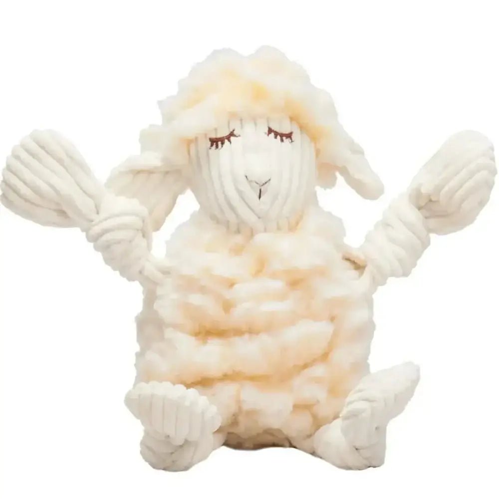 HuggleHounds HuggleFleece FlufferKnottie Dog Toy - Talis Us