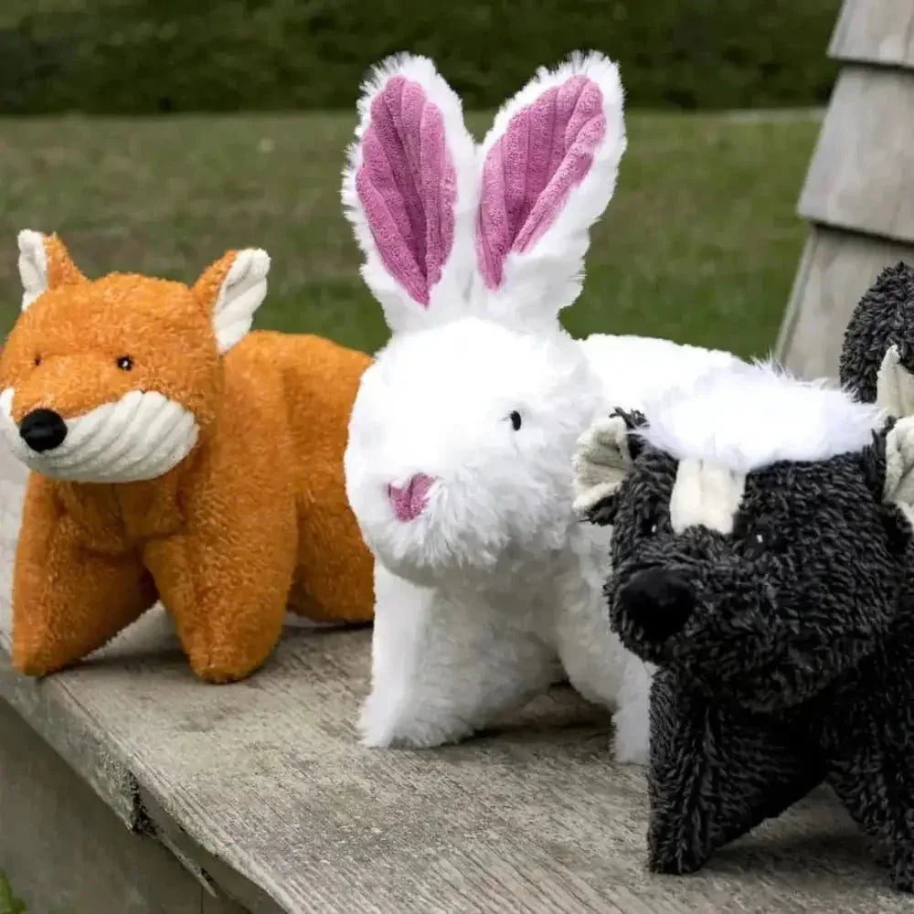 HuggleHounds Squooshies Durable Plush Squeaky Dog Toy - Talis Us