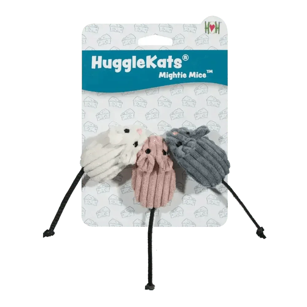 HuggleKats Multi - Textured Realistic Prey Toys for Cats - Talis Us