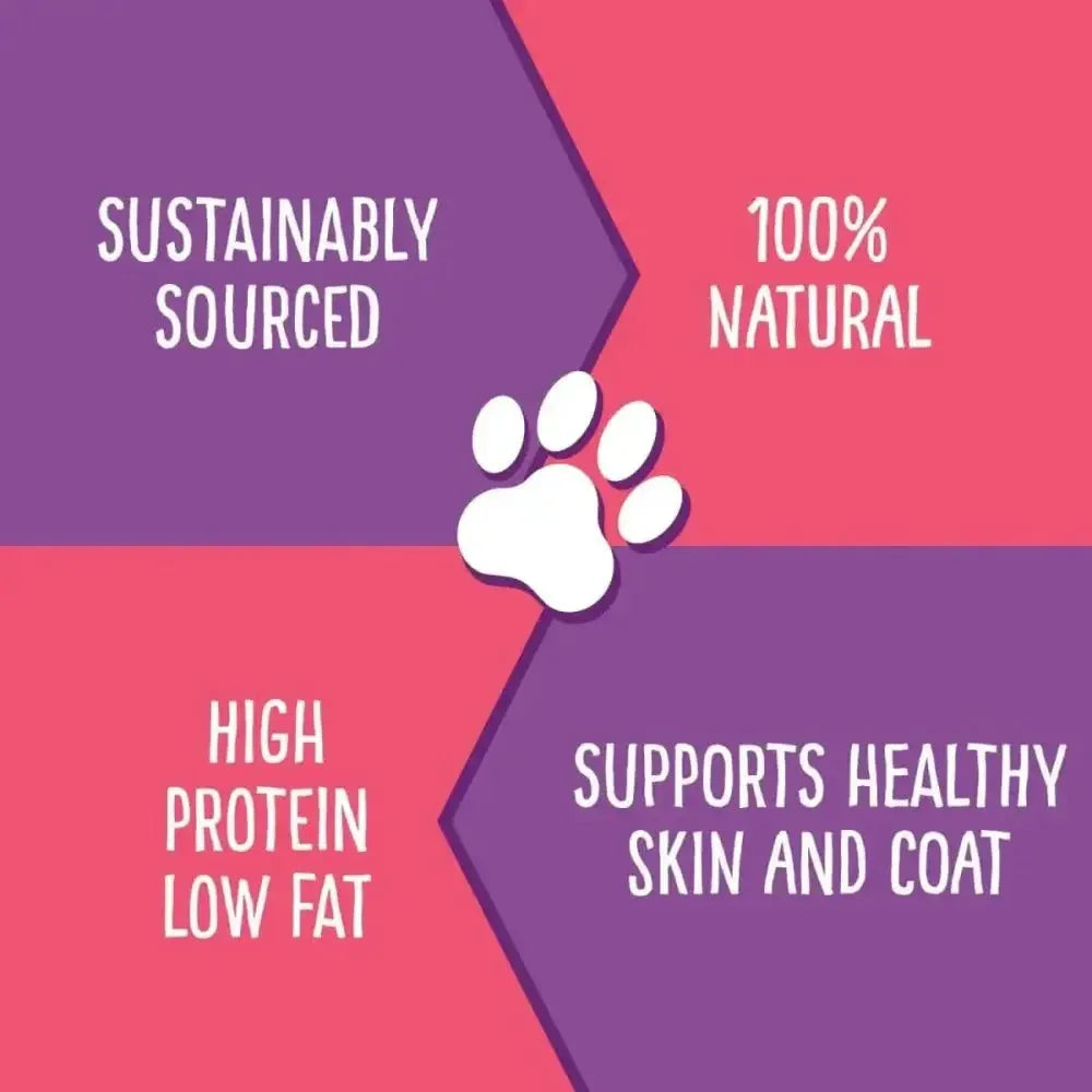 Hungry Paws Premium Salmon Skin Dog Chew Treats 5 oz - Talis Us