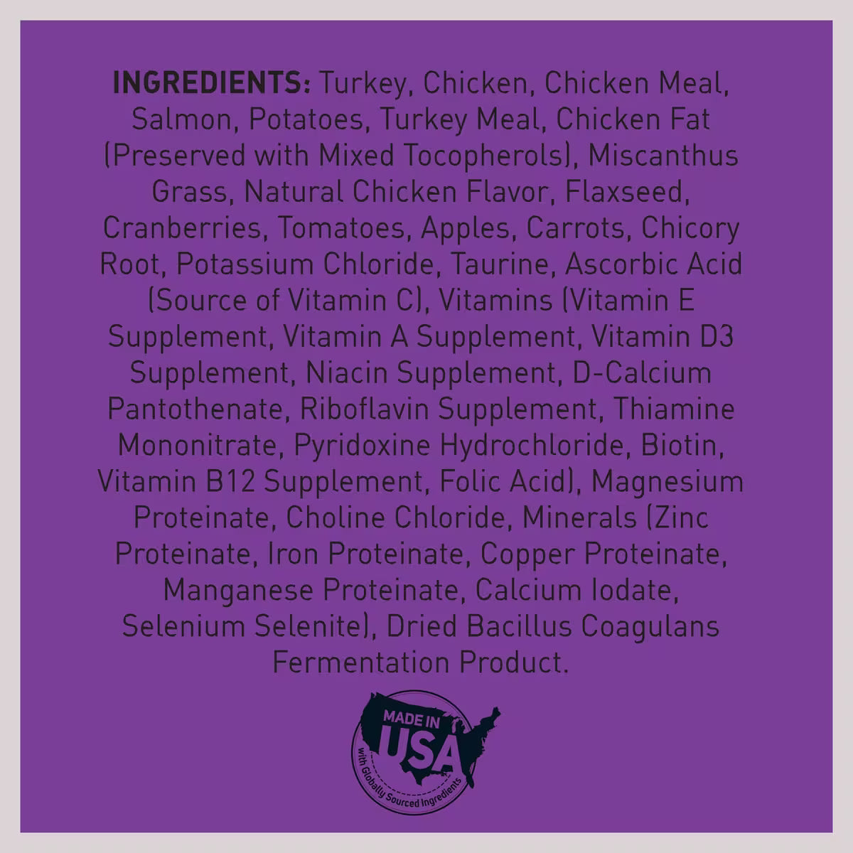 SquarePet VFS PowerCat Turkey & Chicken High Protein Dry Cat Food