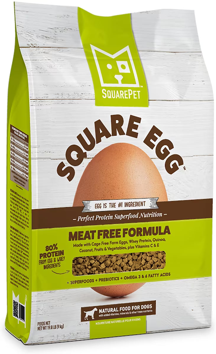 SquarePet Square Egg Meat Free Formula Dry Dog Food