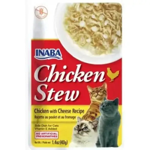 Inaba Chicken Stew Chicken with Cheese Recipe Side Dish for Cats - Talis Us