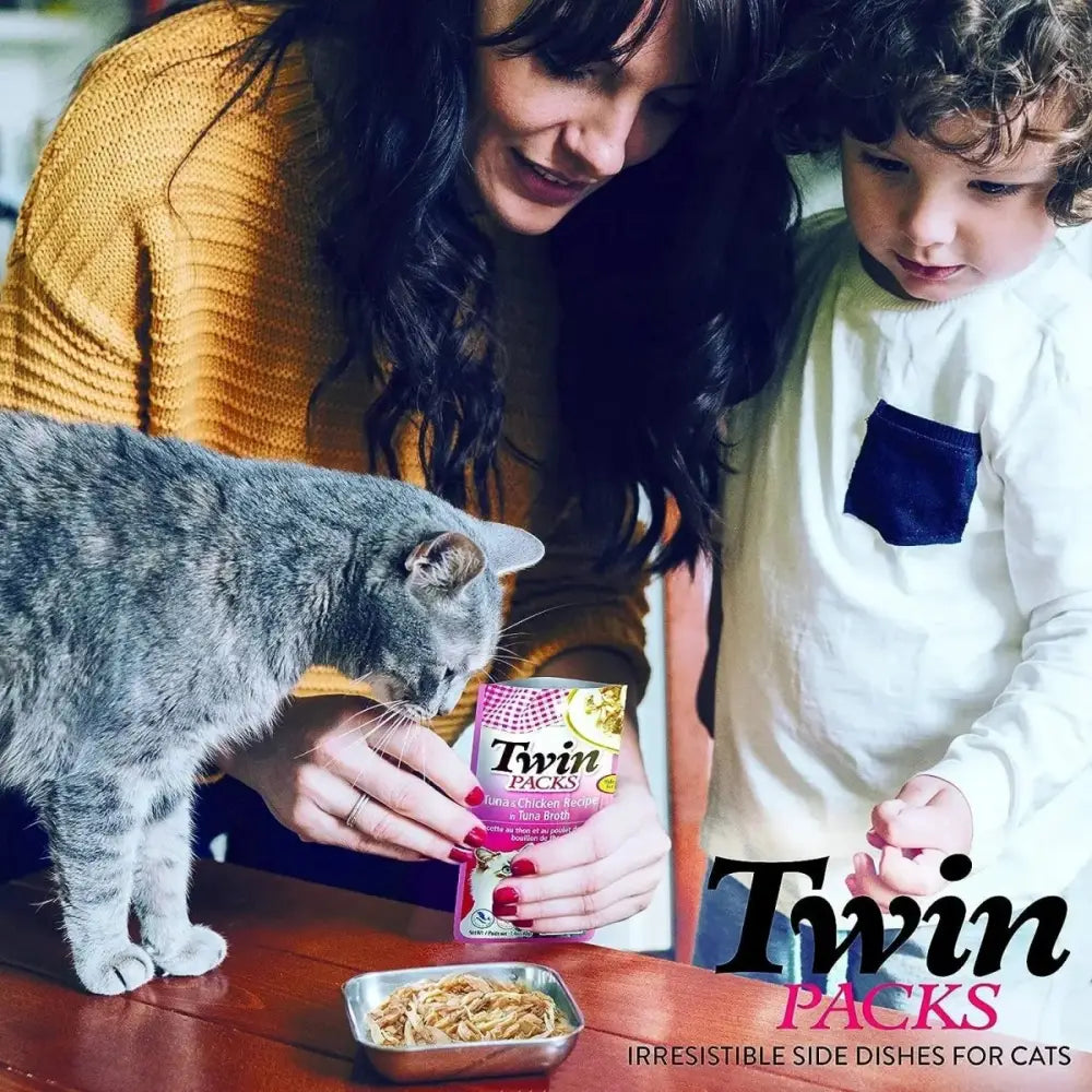 Inaba Twin Packs Chicken Recipe in Chicken Broth for Cats - Talis Us