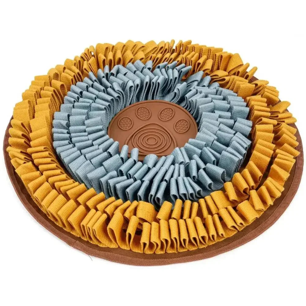 Injoya Cookie Snuffle Mat Blue Orange - Talis Us