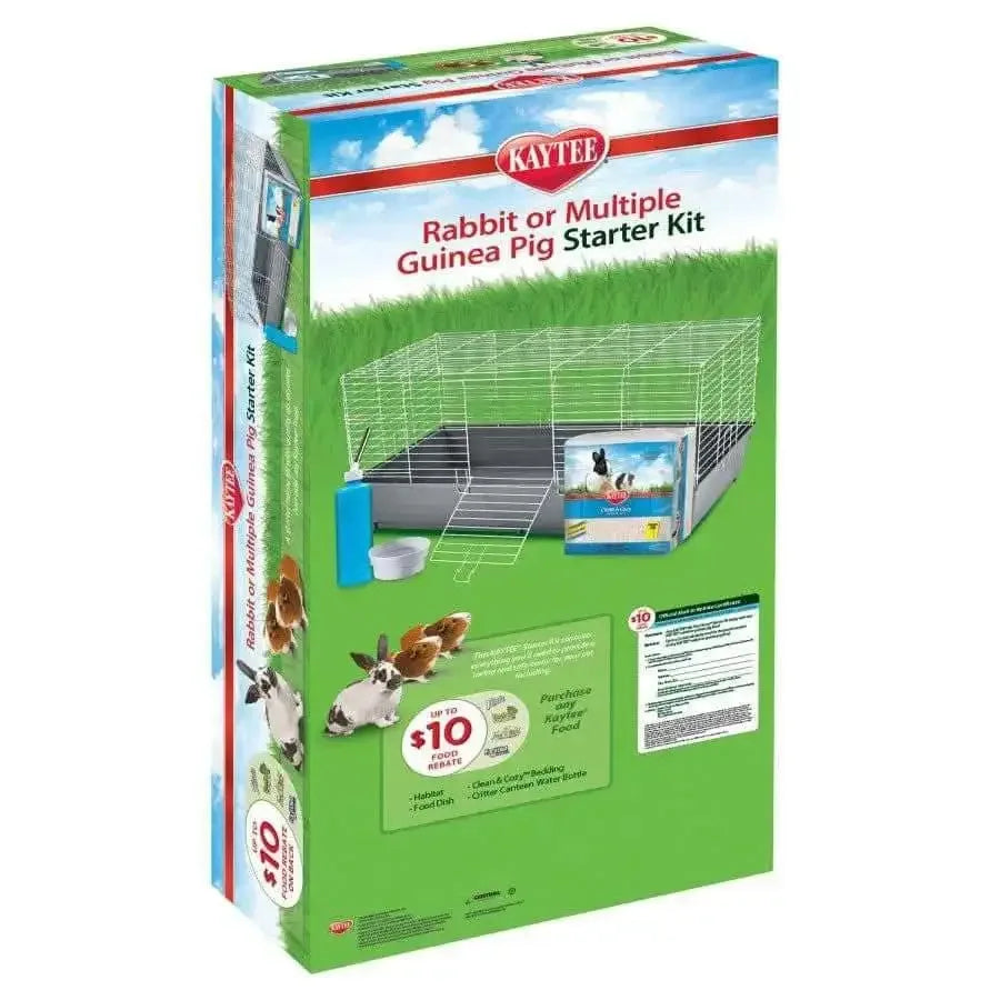Kaytee My First Home Rabbit Cage or Multiple Guinea Pig Starter Kit Kaytee
