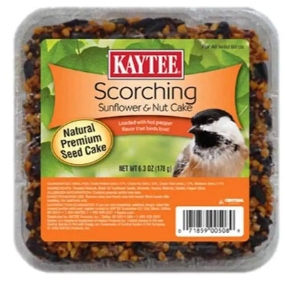Kaytee Scorching Sunflower & Nut Cake 6.3oz Kaytee