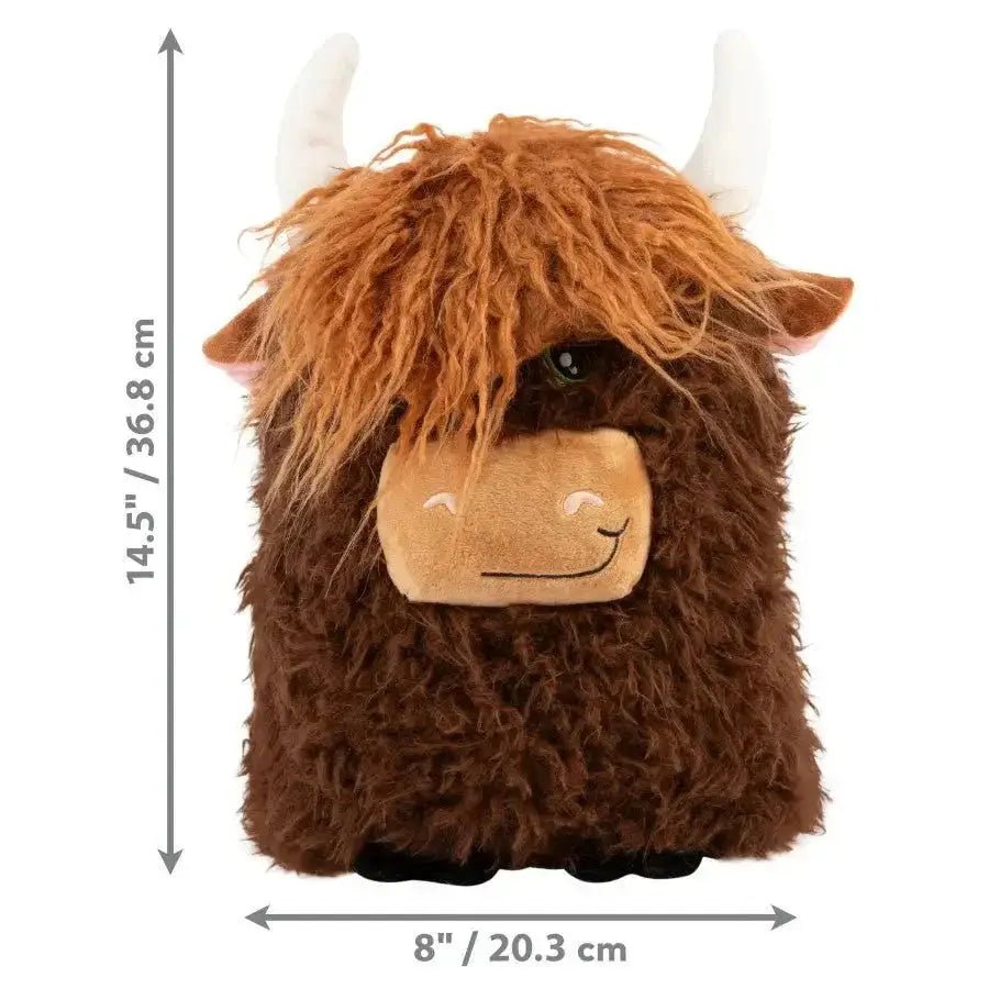 KONG Comfort Highland Cow Dog Toy - Talis Us