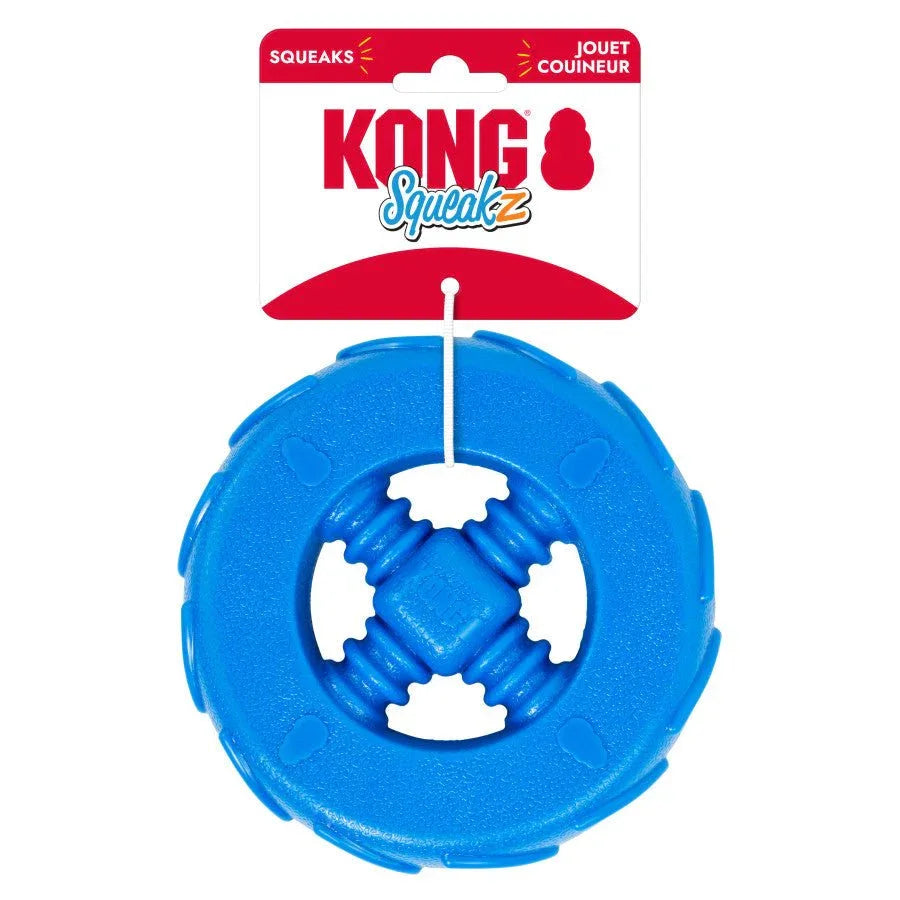 KONG Squeakz Wheel Dog Toy for Interactive Play - Talis Us