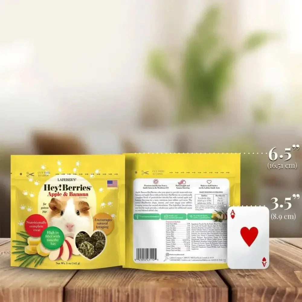 Lafeber Company Hey! Berries Guinea Pig Food Apple & Banana - Talis Us