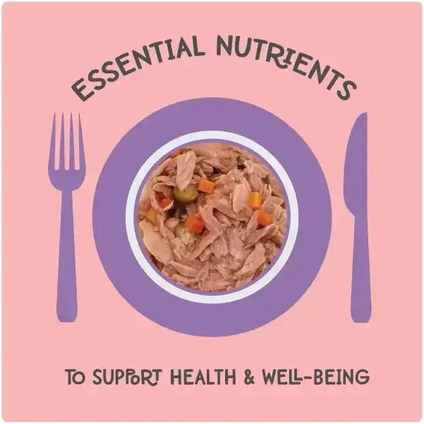 Love, Nala Tuna Flaked with Carrot & Green Pea Recipe in Broth Cat Food 2.8oz Love Nala