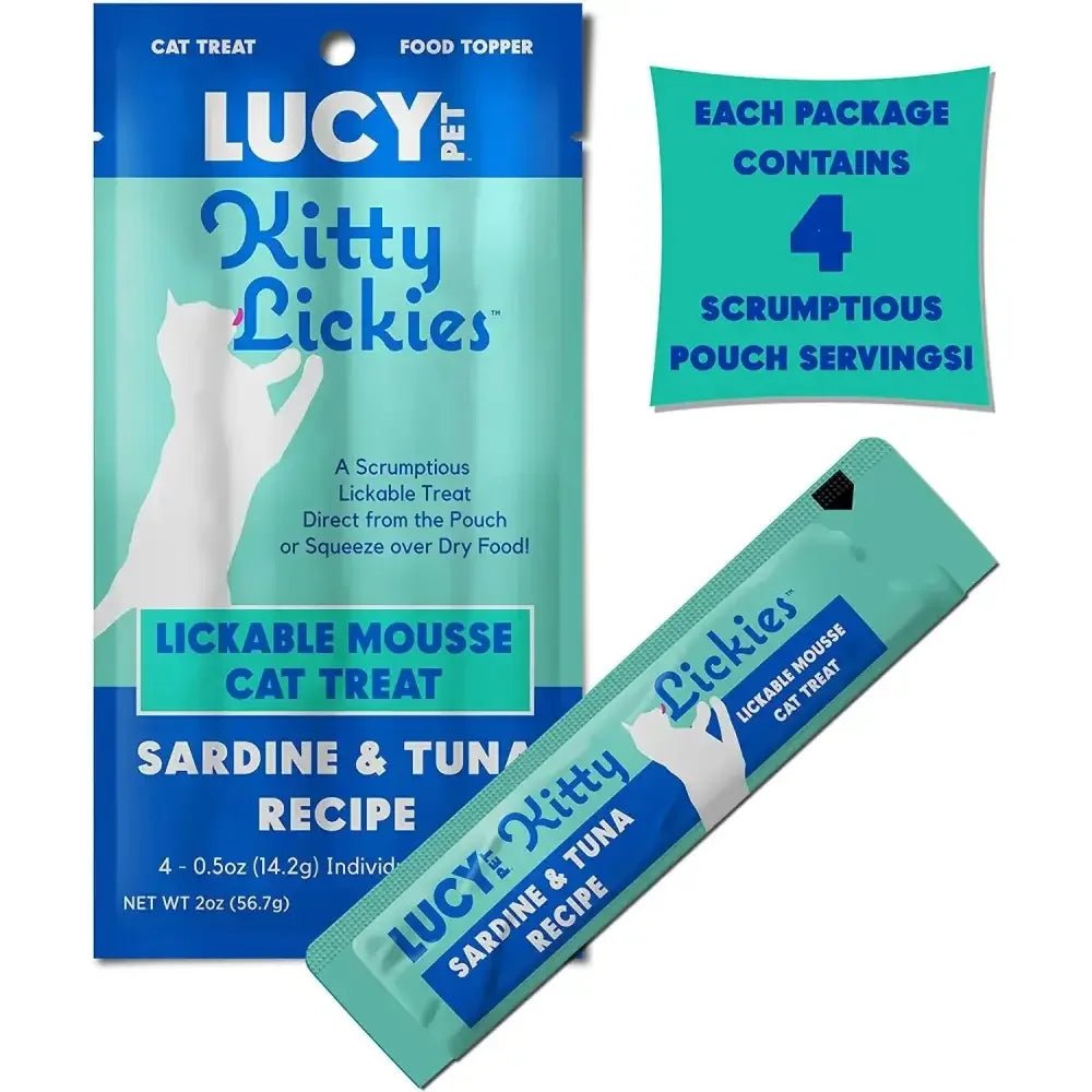Lucy Pet Products Kitty Lickies Mousse Cat Treat - Talis Us