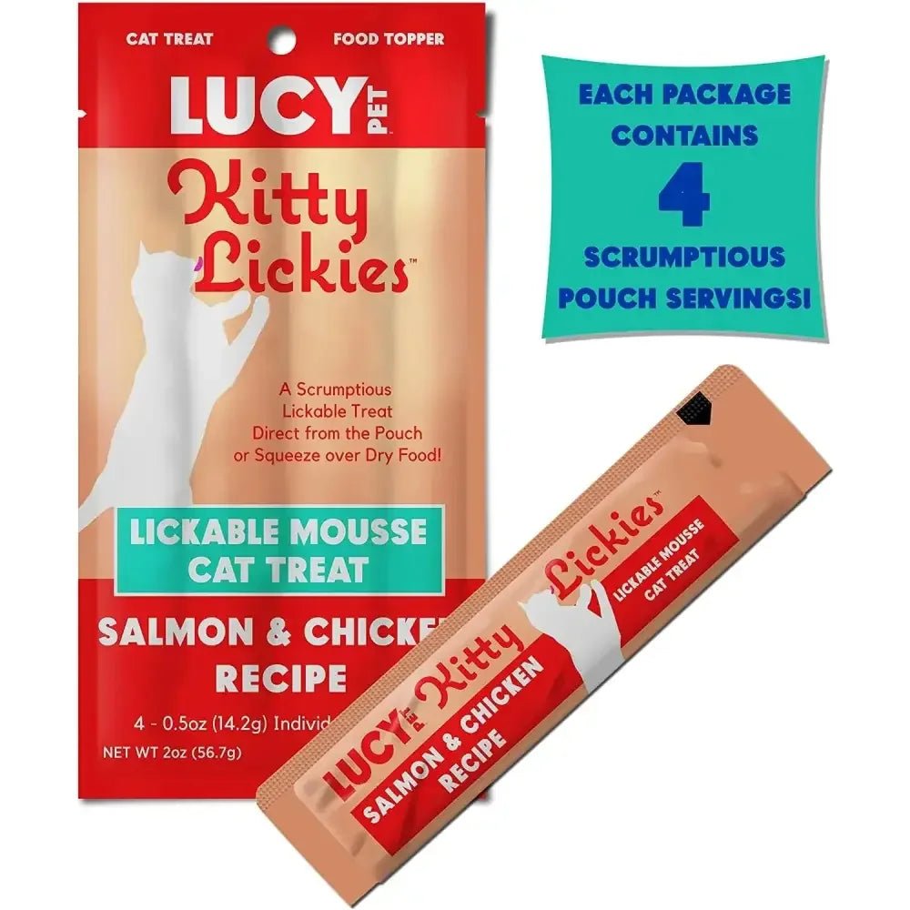 Lucy Pet Products Kitty Lickies Mousse Cat Treat - Talis Us