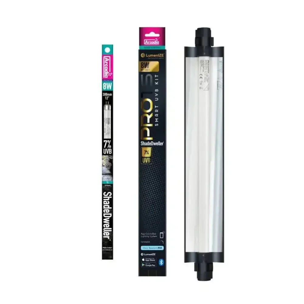 LumenIZE Pro T5 UVB Kit, ShadeDweller 7% UV - B, 8 Watt - Talis Us