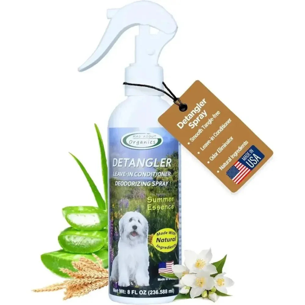 Mad About Organics Detangler Spray - Knot - Free Coats Made Easy 8oz - Talis Us