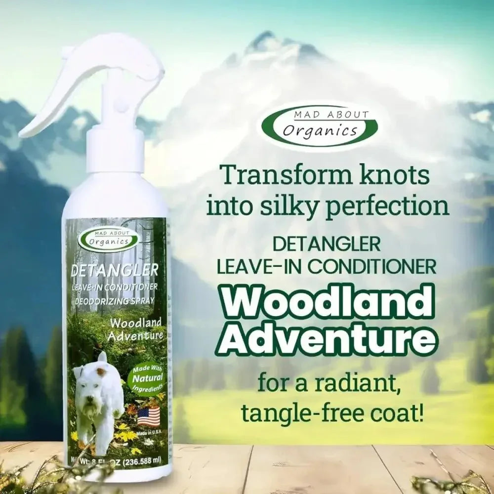 Mad About Organics Detangler Spray - Knot - Free Coats Made Easy 8oz - Talis Us