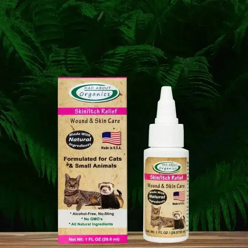 Mad About Organics Herbal Skin - Itch Relief for Cats & Small Animals - Talis Us