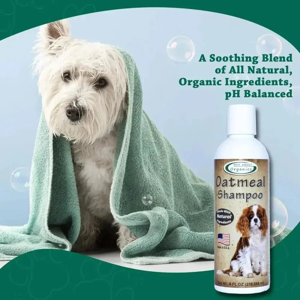 Mad About Organics Oatmeal Dog Shampoo for Itchy Skin - Talis Us