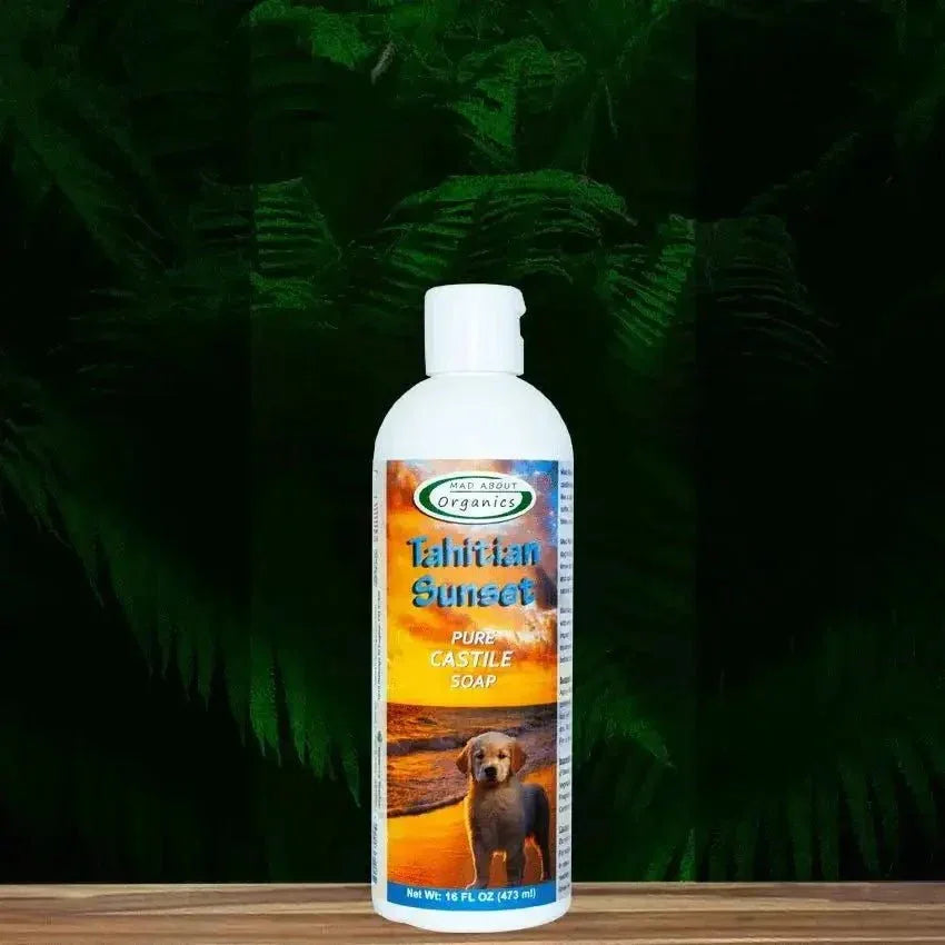 Mad About Organics Tahitian Sunset Dog Shampoo 16oz - Talis Us