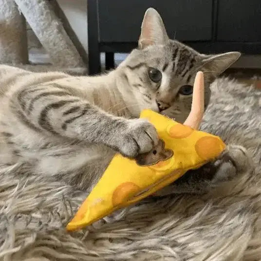 Meowijuana Get Cheezy Cheese & Mouse Cat Toy - Talis Us