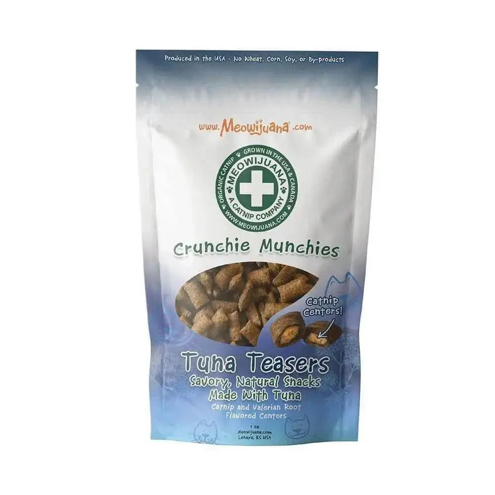 Meowijuana® Crunchie Munchie Tuna Cat Treats 3 Oz Meowijuana®