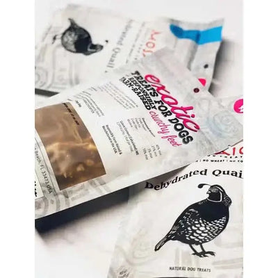 Mosaic Dehydrated Quail Feet Dog Treats - Talis Us