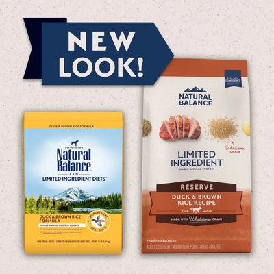 Natural Balance Pet Foods L.I.D Reserve Dry Dog Food Duck & Brown Rice Natural Balance