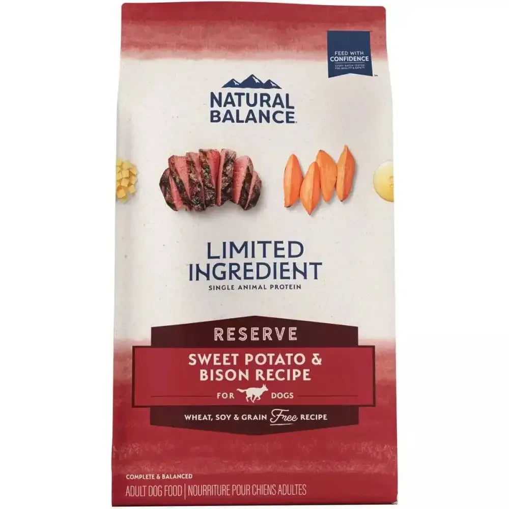 Natural Balance Pet Foods L.I.D. Sweet Potato and Bison Adult Dry Dog Food Natural Balance CPD