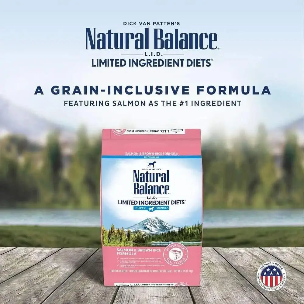 Natural Balance Pet Foods LID Salmon and Brown Rice Puppy Dry Dog Food Natural Balance CPD