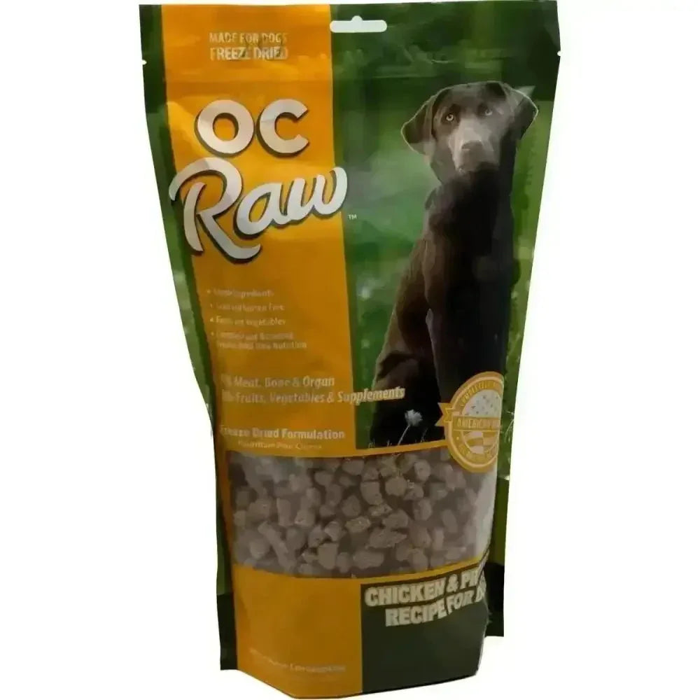 OC Raw Freeze Dried Meaty Rox Chicken & Produce Dog Food - Talis Us