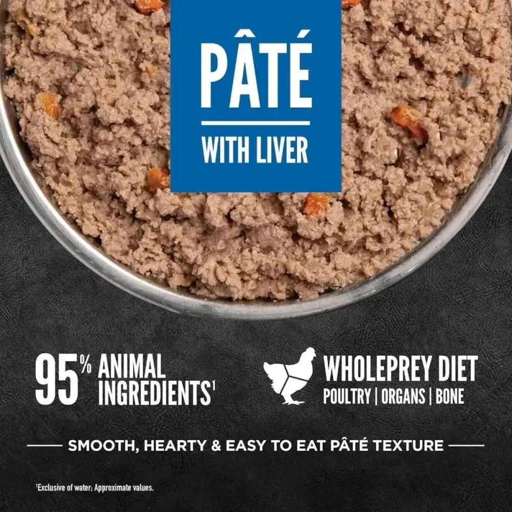 ORIJEN Adult High - Protein Original Pate with Liver Wet Dog Food 12ea/12.8 oz - Talis Us
