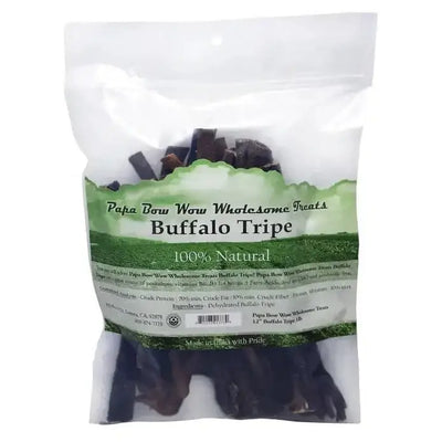 Papa Bow Wow Wholesome Tripe Dog Treats - Talis Us