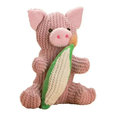 Patchworkpet Playful Pairs Pig Plush Dog Toys - Talis Us