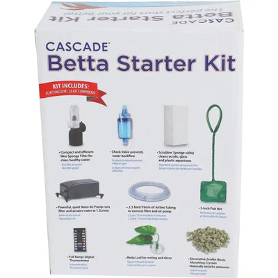 Penn - Plax Cascade Betta Fish Aquarium Starter Kit - Talis Us
