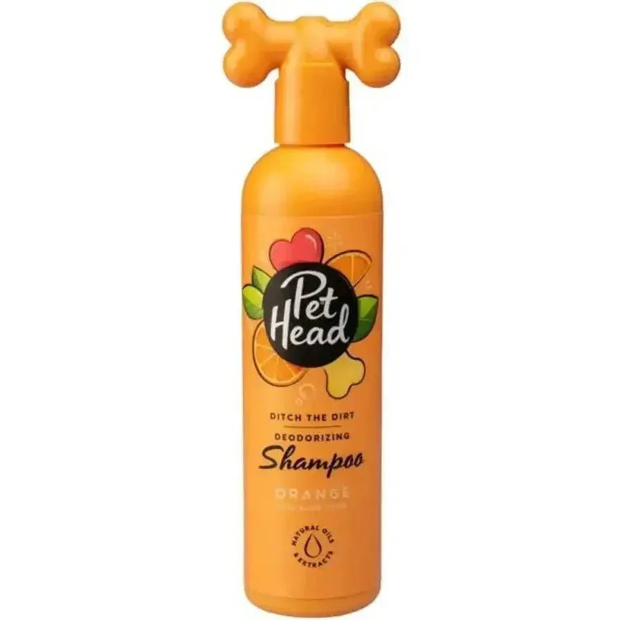 Pet Head Ditch the Dirt Deodorizing Shampoo for Dogs Orange with Aloe Vera - Talis Us