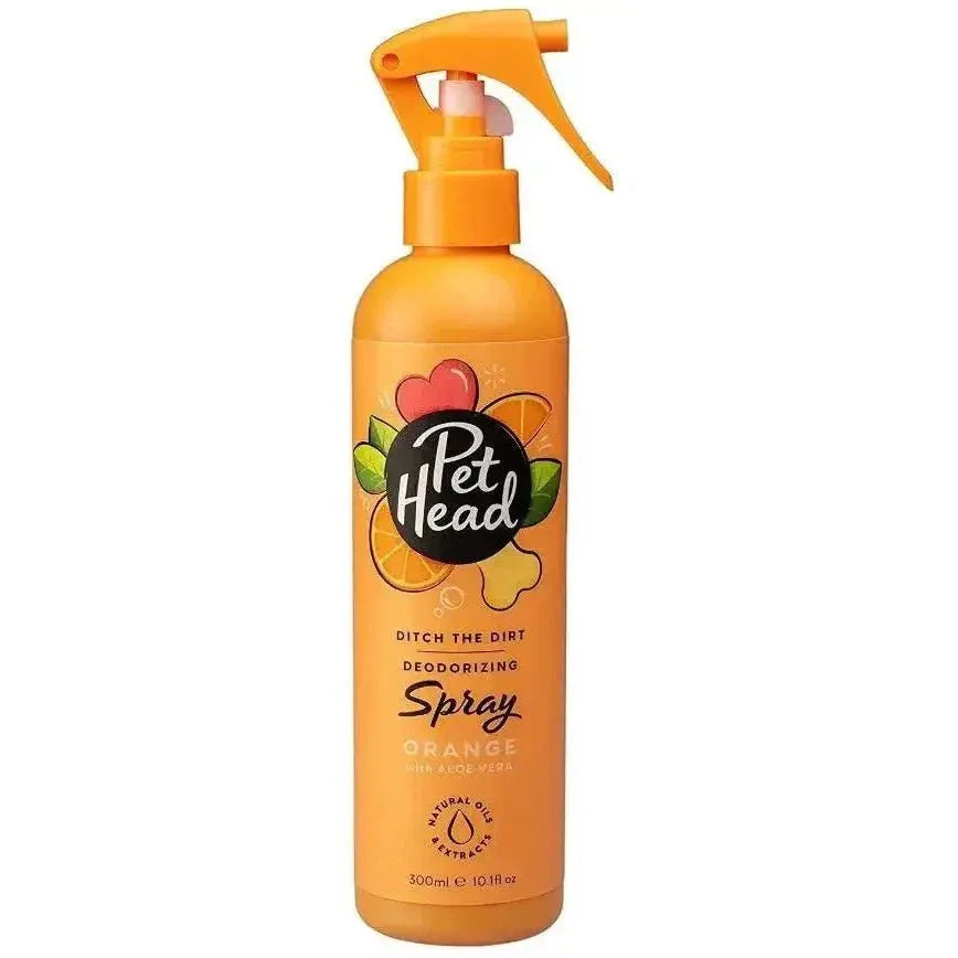 Pet Head Ditch the Dirt Deodorizing Spray for Dogs Orange with Aloe Vera - Talis Us