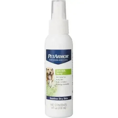 PetArmor Anti-Itch Spray for Dogs and Cats Soothes Dry Skin PetArmor